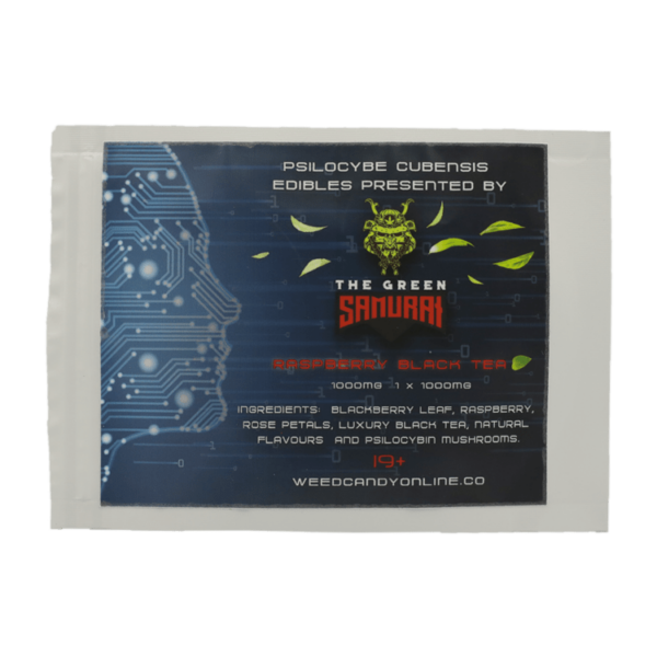 The Green Samurai – Raspberry Black Tea – 1000mg | Herb Heaven Canada